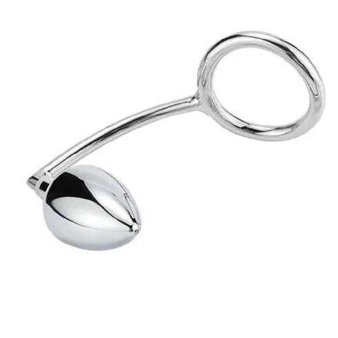 Anal Hook DiscreetChoice with Steel 4663 Stainless Ring Set Cock 0613